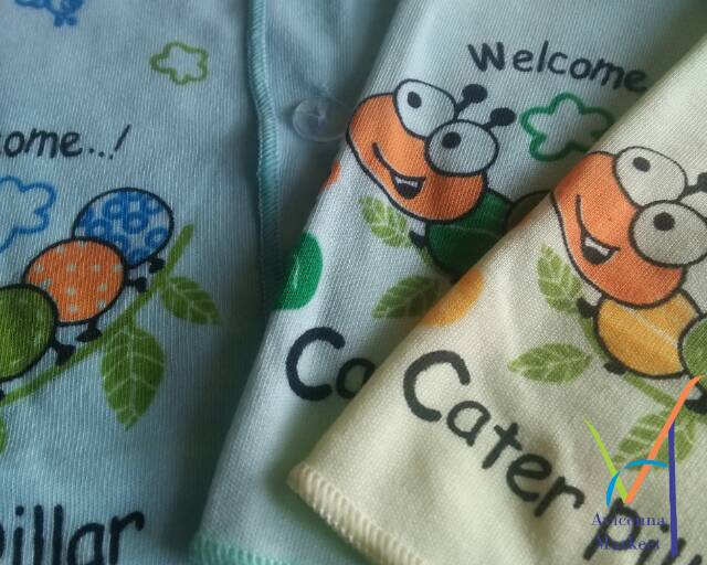 3 pcs Baju Panjang bayi cater pillar