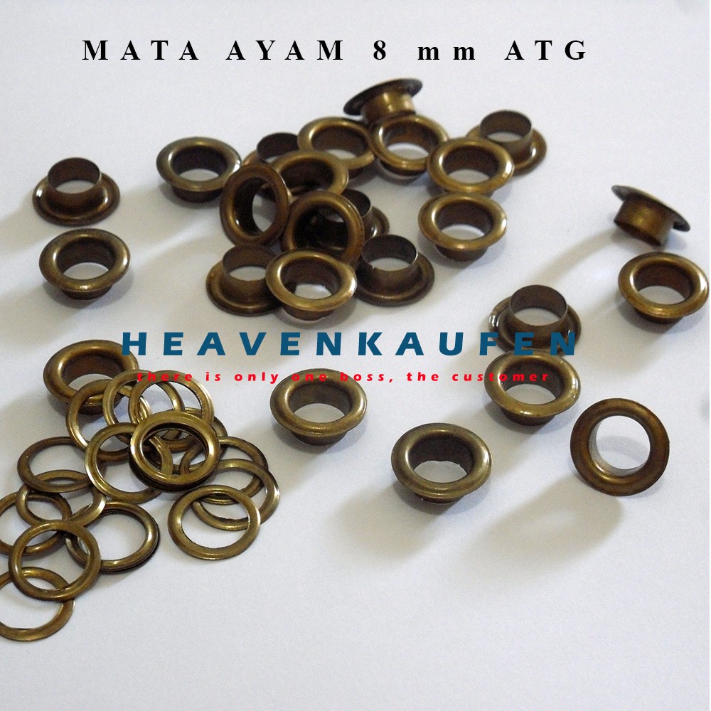 Mata Ayam/Eyelet Diameter 8 mm ATG