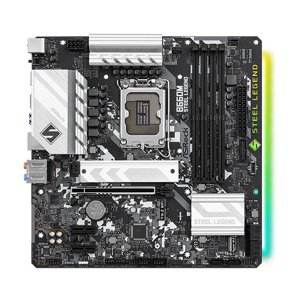 ASRock B660M Steel Legend LGA1700 B660 DDR4 USB3.2 SATA3