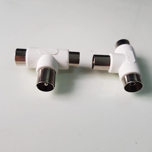 JACK ANTENA TV CABANG T KONEKTOR JACK ANTENA MODEL T PARALEL ANTENA TV