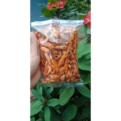 

Basreng stick crisfy exstra daun jeruk kemasan mini