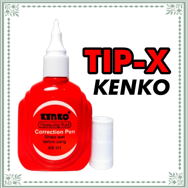 

TIP-X Kenko merah KE-01 Cair correction pen