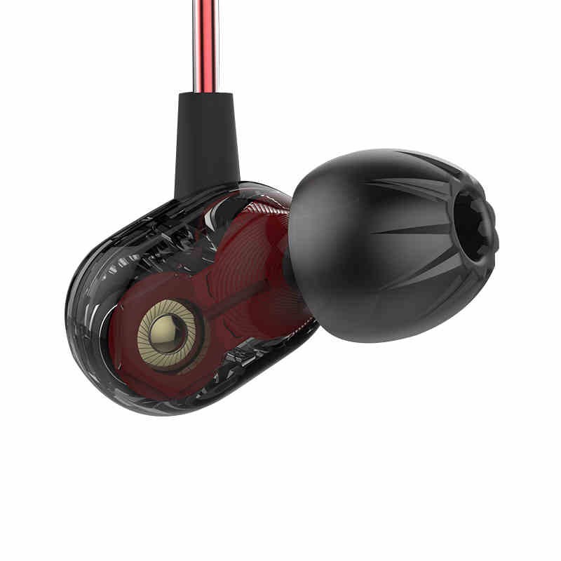 Knowledge Zenith Double Driver KZ ZSE Earphone with Mic