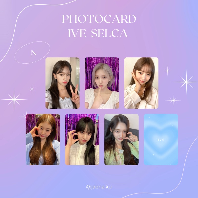 [PHOTOCARD] IVE SELCA #2 ‼️BACA DESKRIPSI‼️