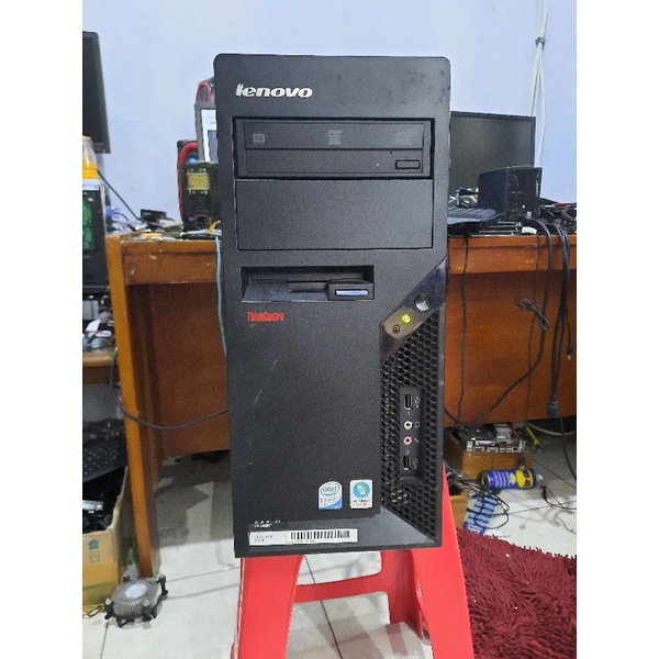 Cpu Pc Built Up Core 2 Duo Ram 4Gb Lenovo Hp Acer