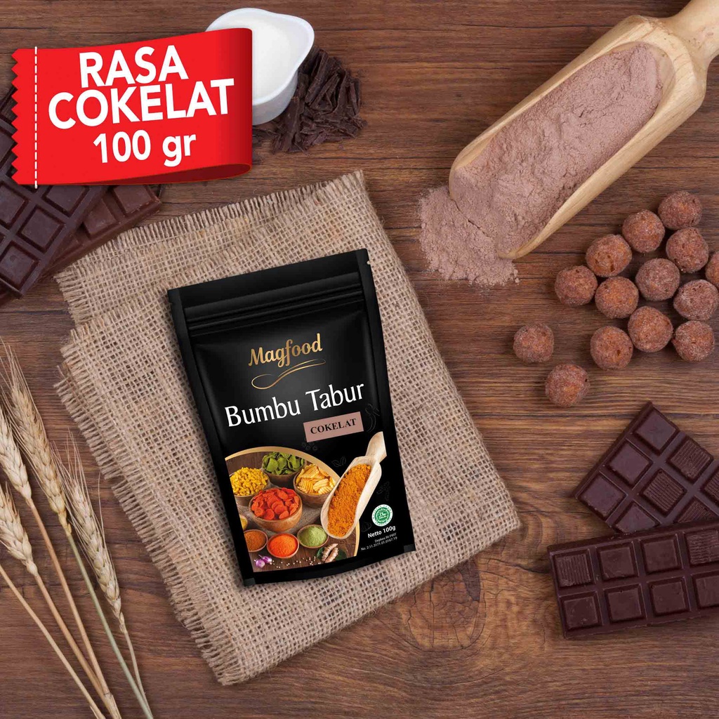 Magfood Bumbu Tabur Cokelat 100 GRAM