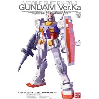 @@@@] Bandai MG 1/100 Gundam RX 78 2 RX-78-2 RX78 ver.ka ver ka ver. ka