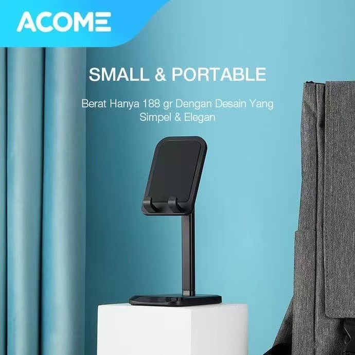 Acome Liftable Phone Holder Stand HP Tablet AH02 Garansi Resmi 1 Tahun