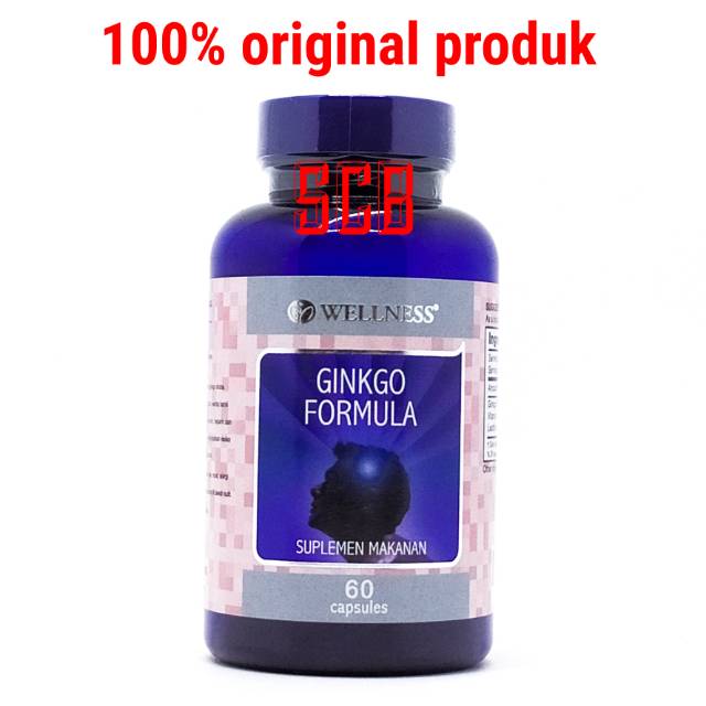 Wellness Ginkgo Formula 60 Capsules