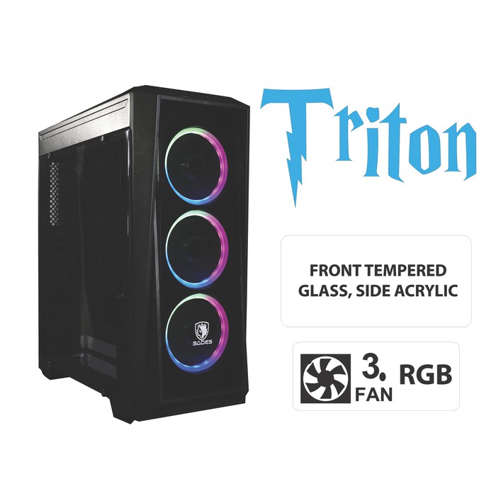 Sades Triton Gaming PC Case