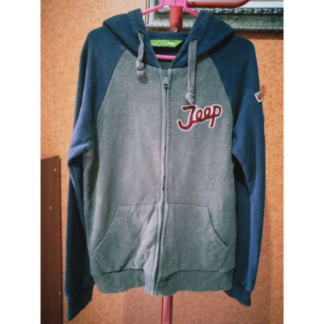 Second hoodie branded jeep ori