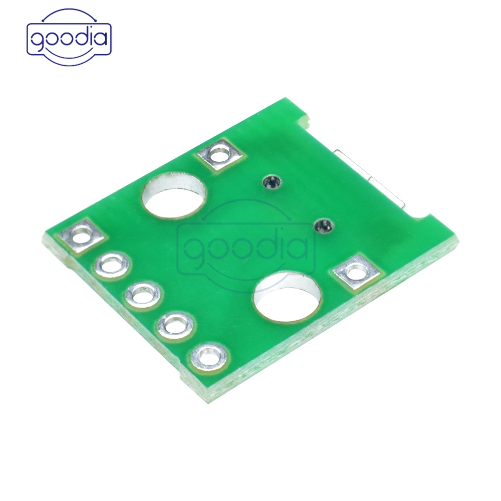 ✫〖ready to ship/COD〗✫ Set 2Pcs Adapter Converter Micro USB to DIP 5pin Female 2.54mm