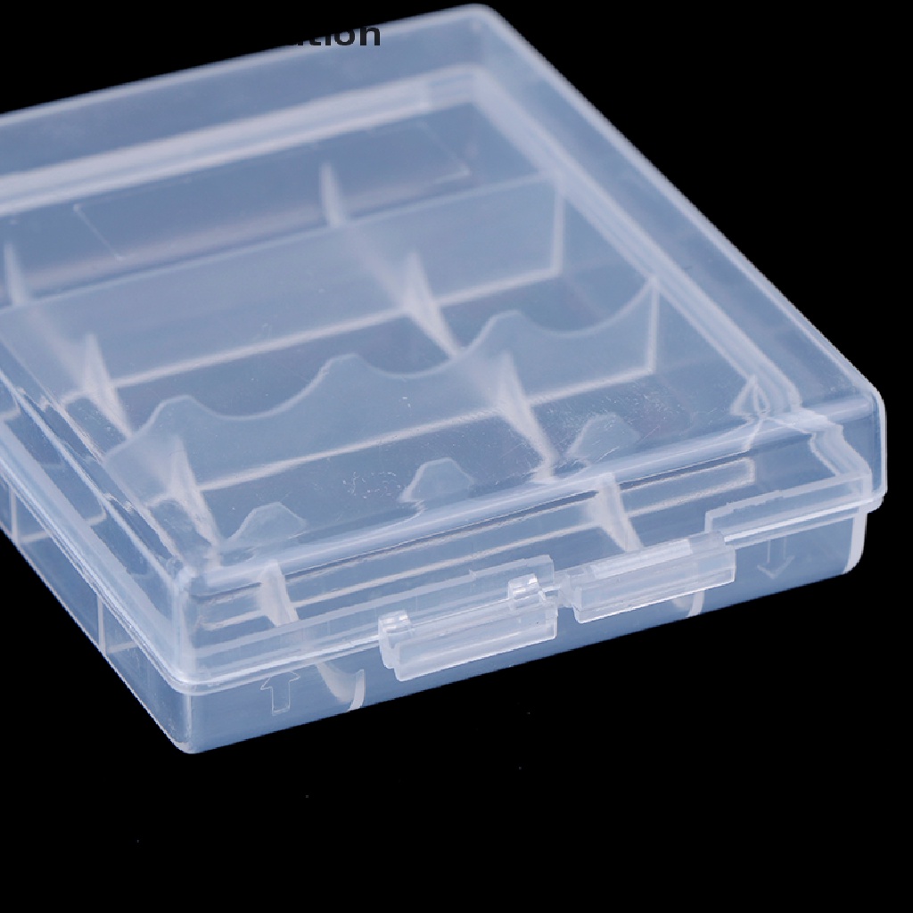 Case Holder Penyimpanan 4 Baterai Aa Aaa 14500 10440 Bahan Plastik