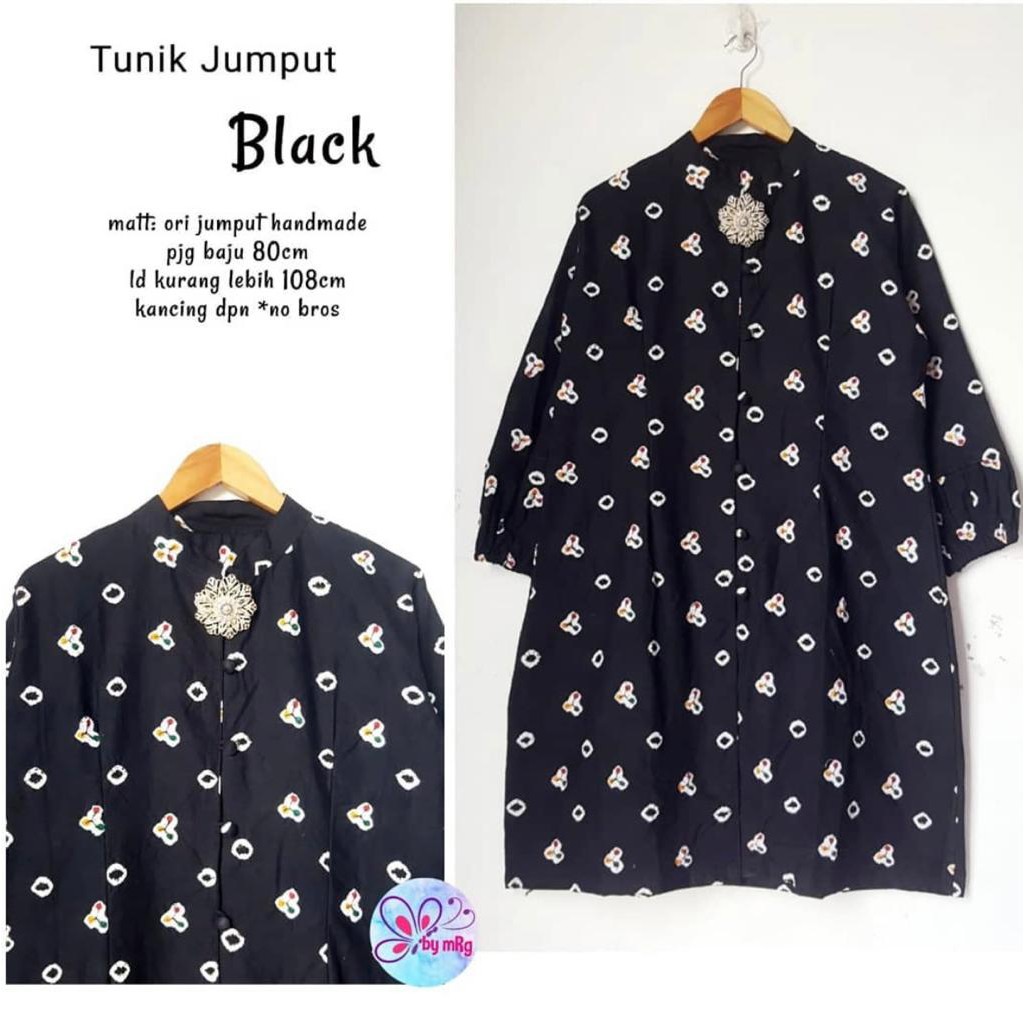 Tunik jumput ori handmade jumput solo