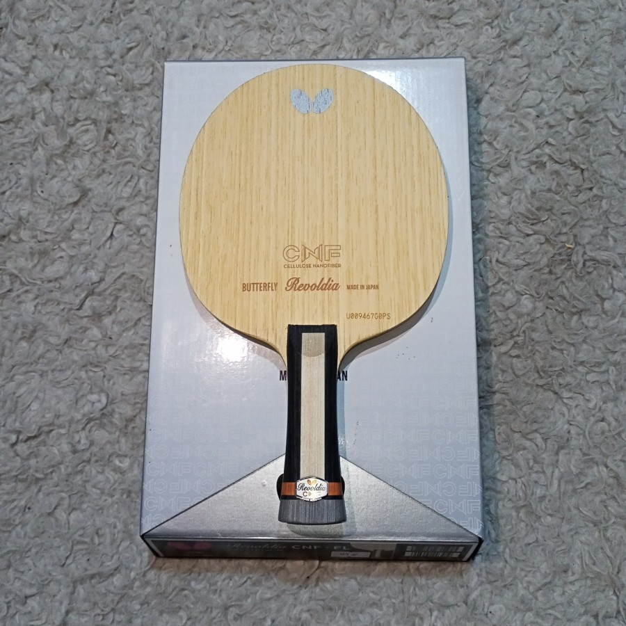 BET PINGPONG TENIS MEJA BEKAS BUTTERFLY REVOLDIA CNF MULUS KAYAK BARU