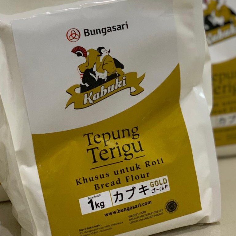 

KABUKI GOLD Tepung Terigu Khusus untuk Roti 1 KG