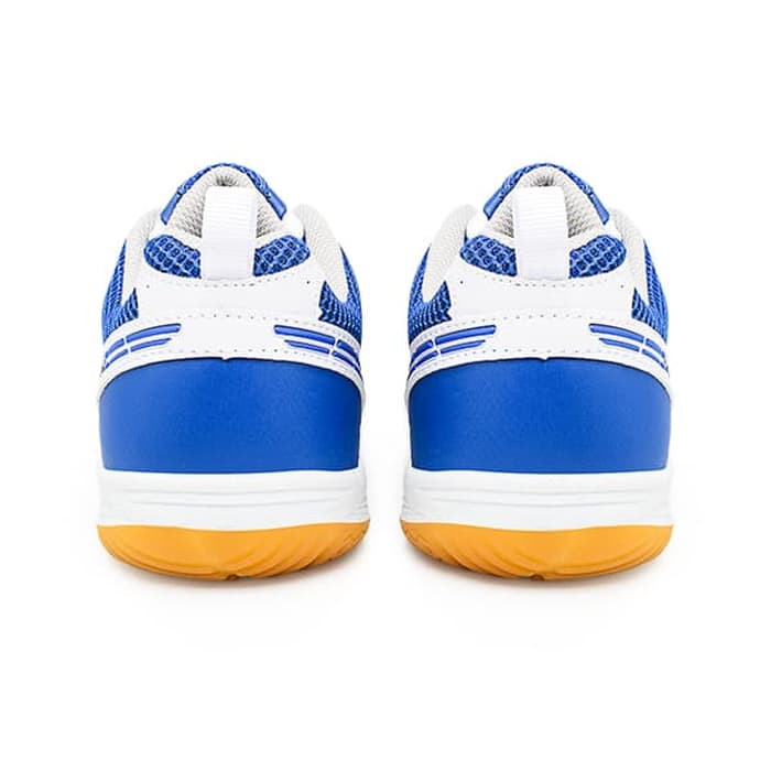 Terlaris  Ardiles Men Ganfal Sepatu Badminton Pria   Biru Putih   Biru Putih  38