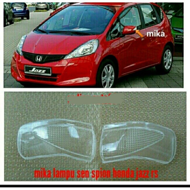 Mika kaca lampu sein spion Honda Jazz rs