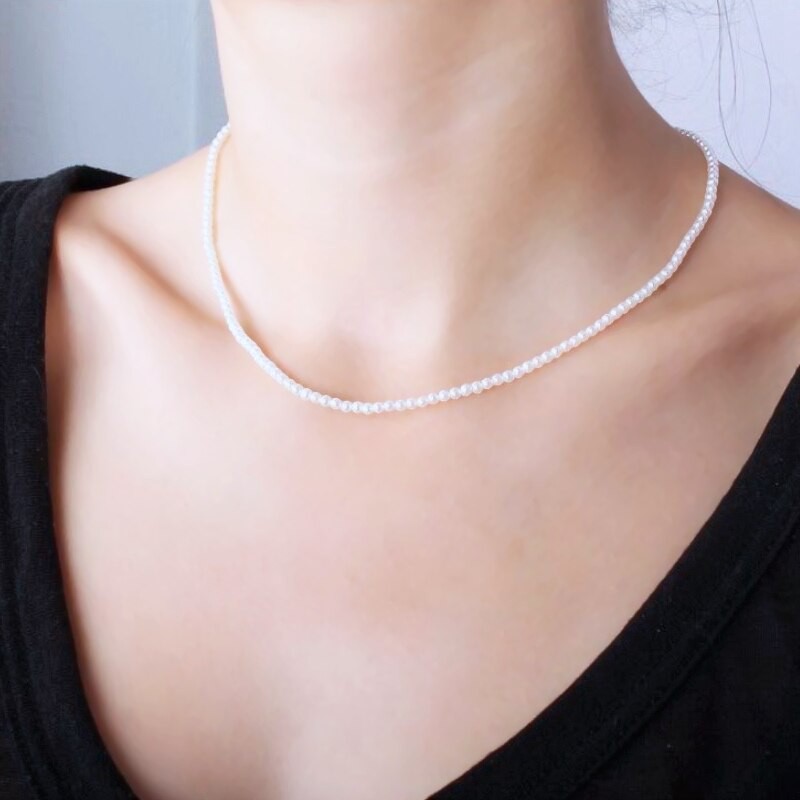 Senada Victory Kalung Choker Mutiara Pearl Handmade Pesta SV000014