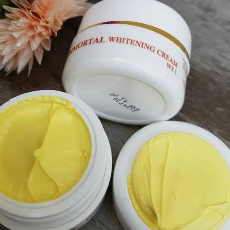 Bestseller QLLRF Immortal Whitening Cream WX1 daily glow 41 Terkini