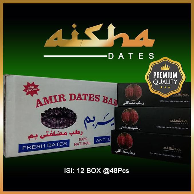 

Buruan Serbu Kurma Bam Aisha Dates - Kurma Aisyah Premium Taste | Kurma Azwa Segar