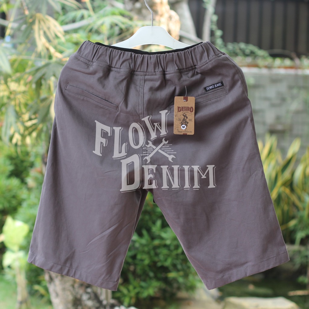 CELANA CHINO PENDEK PRIA BAHAN PREMIUM KUALITAS DISTRO CELANA PINGGANG KARET MELAR