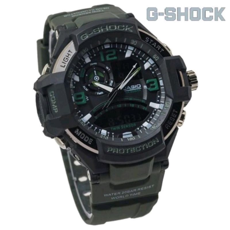 Jam Tangan_G_Shock_GA1000 Jam Tangan Dualtime Tahan Air