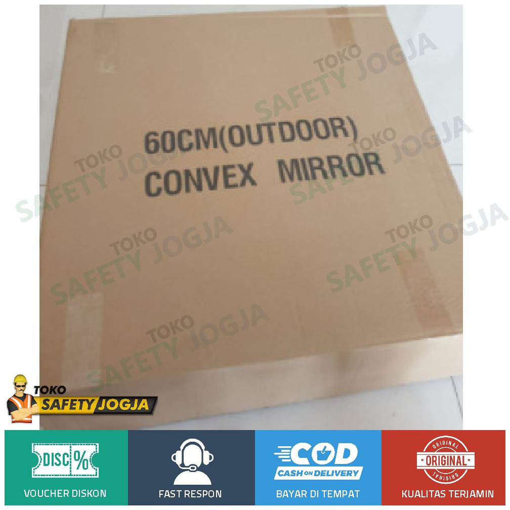 CERMIN Cembung Tikungan Safety Convex Mirror 60 CM