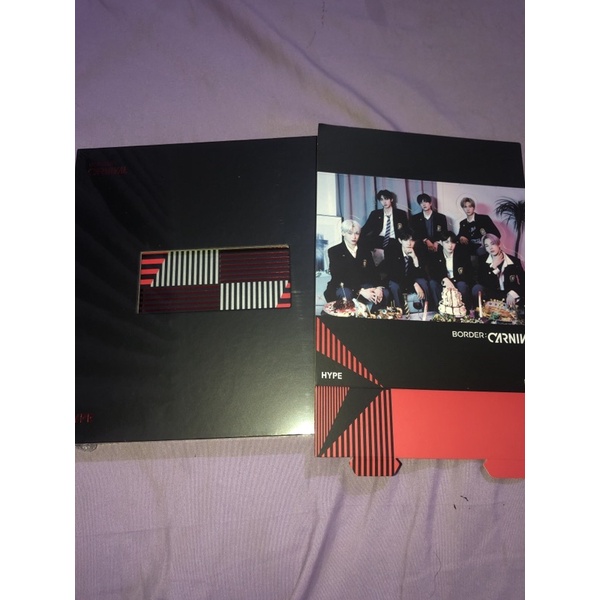 [BOOKED] album sealed enhypen bdc hype ver