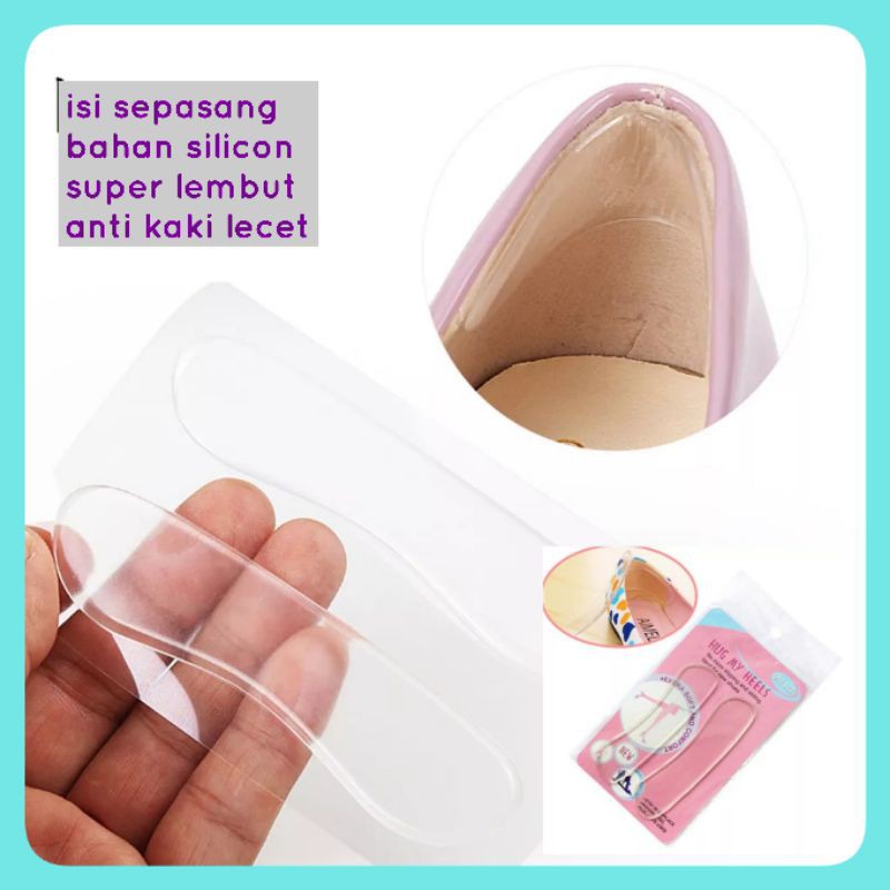INSOLE PELINDUNG TUMIT KAKI INSOLE TUMIT INSOLE GEL SILICON TUMIT INSOLE ANTI KAKI LECET