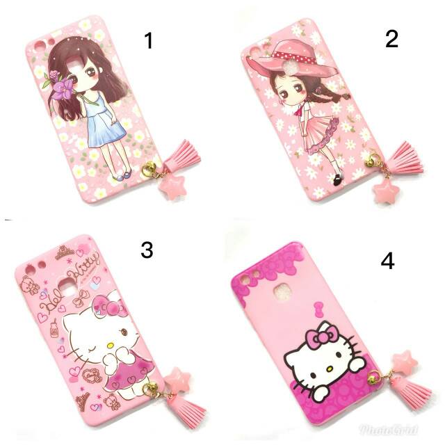 Case sofcase gilrs pink vivo V7plus