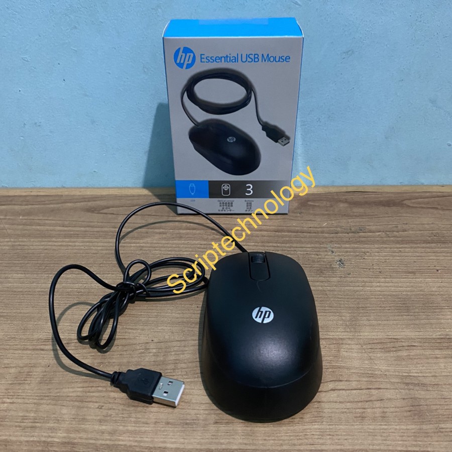 Mouse hp Essential USB Kabel Wired