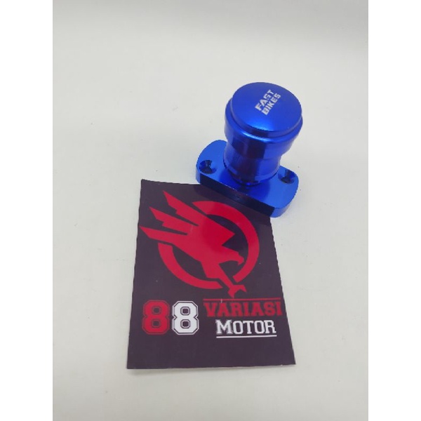 Tutup Minyak Rem Honda Variasi Full CNC Twotone - Stempel Full CNC 2tone Honda Beat Vario Scoopy