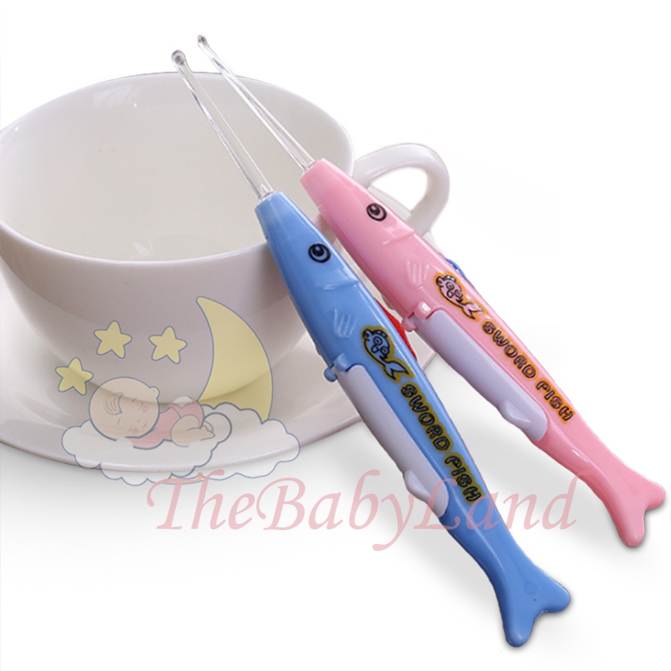 [1KG 86PCS] Babyland Earpick LED Karakter / Pembersih Telinga Kuping LED Anak