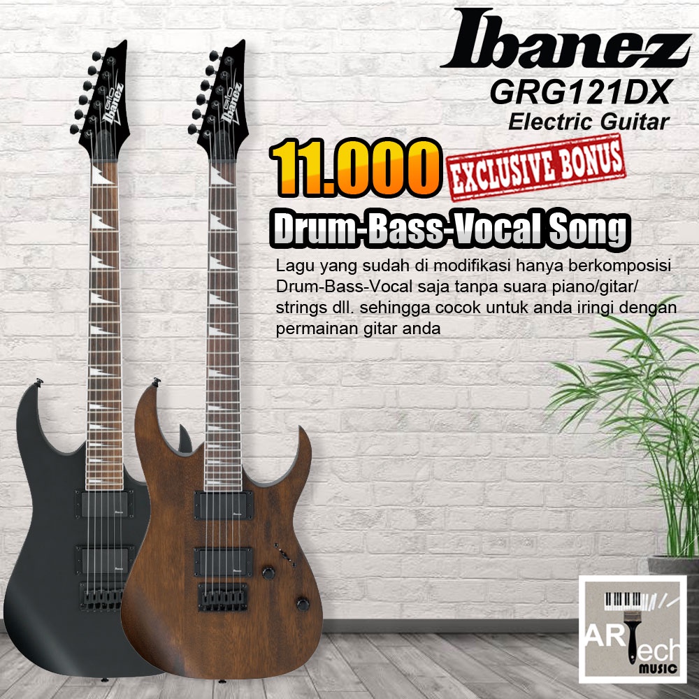 Ibanez GRG121DX / GRG121 DX / GRG 121DX / 121 Gitar Elektrik Original