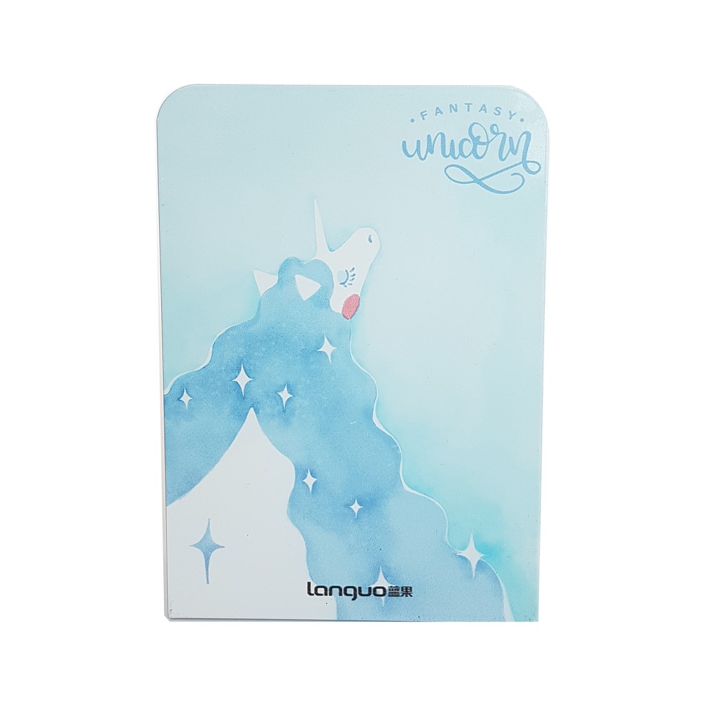 

Languo Penahan Buku / Book Holder Unicorn Metal