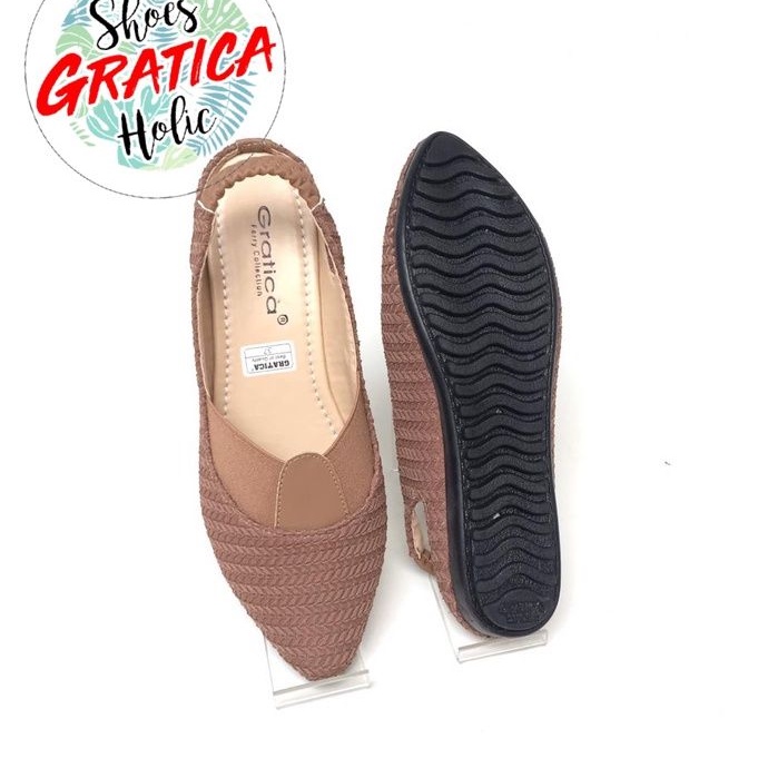 SEPATU SENDAL WANITA TERBARU/SEPATU TALI BELAKANG/FLAT SHOES WANITA NEW CORINA/SEPATU KEKINIAN/NEW FLAT SHOES/SLIP ON/FLAT SHOES GRATICA