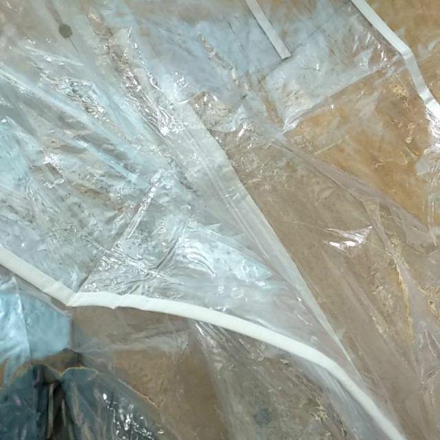 Srg.007 Sarung Gaun Bahan Plastik Transparant Panjang 160cm