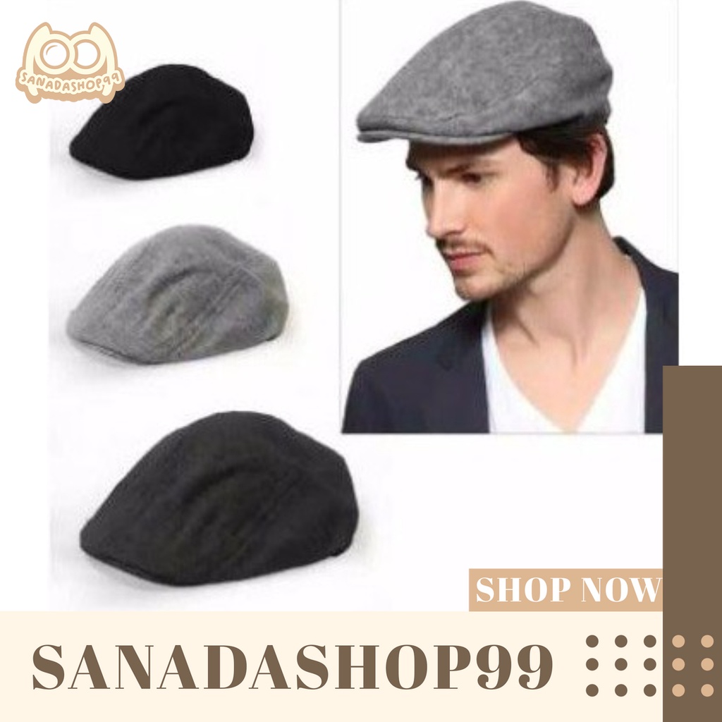 (TP10) Topi Kodok Topi Maling Topi pencuri Topi Peaky Blinder Topi Classic Flat Cap