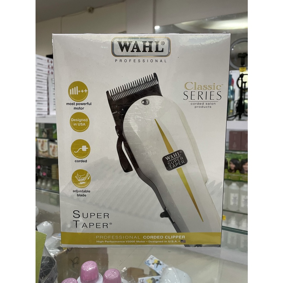 (Ready Stock!) Mesin Alat Cukur rambut Clipper Wahl Super Taper (FULL SET)