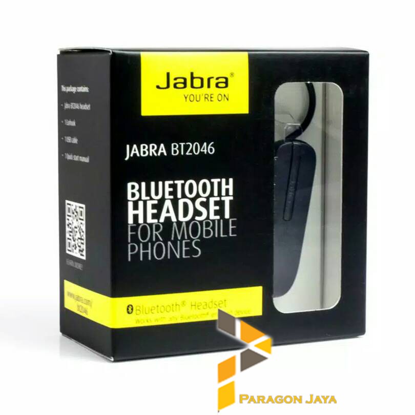 Jabra BT2046 Bluetooth Headset / Handsfree / HF JABRA BT2045 - Black