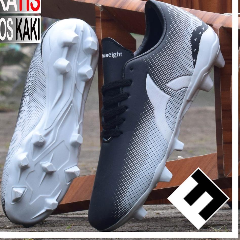 (STOK TERBATAS) Sepatu Bola forte savage in Grey-Black electricity Grade Ori Made In Indo Grey-Black