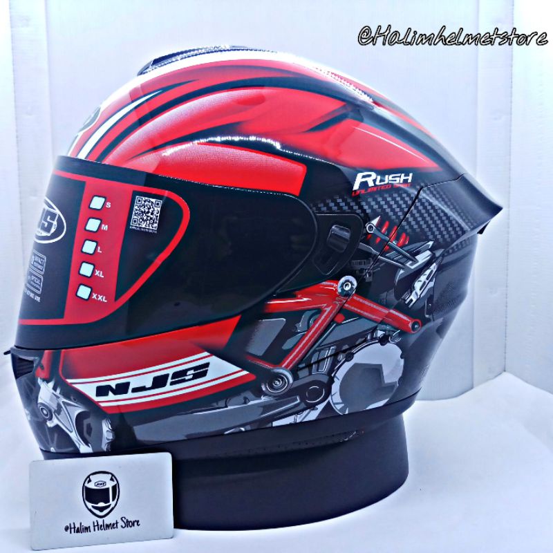 NJS ZX 1 RUSH BLACK RED