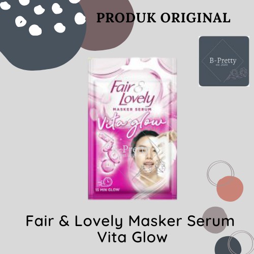 Fair & Lovely Masker Serum Vita Glow
