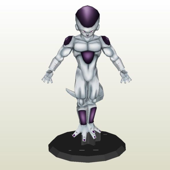 DIY Papercraft Figure Anime Freezer