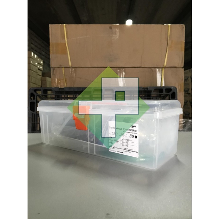 Ambu Bag Silicon Manual Resucitator Set MPM / Alat Bantu Nafas