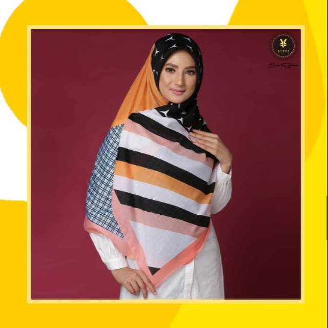 KERUDUNG SEGIEMPAT SYAR'I AL AMANY BY YEFFA SCARF