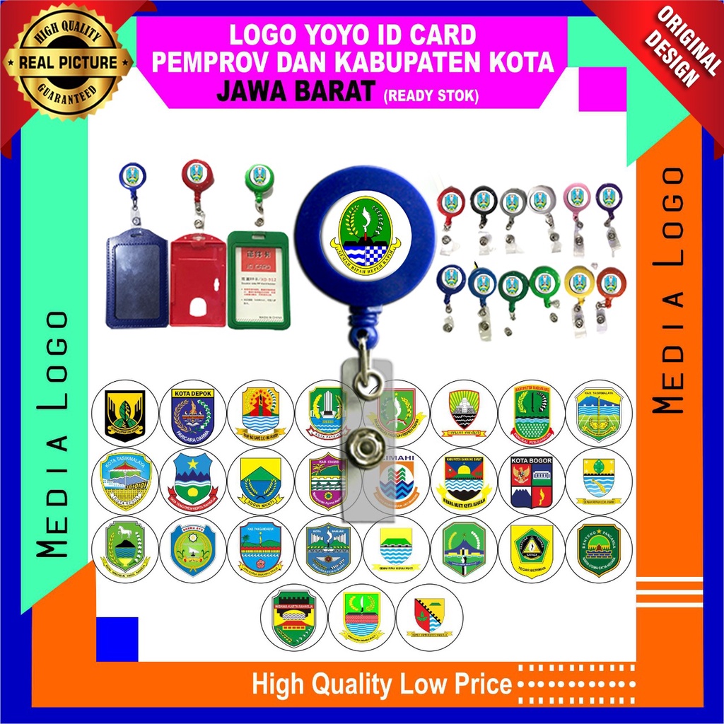 

READY STOCK LOGO YOYO PEMROV -PEMKAB JAWA BARAT
