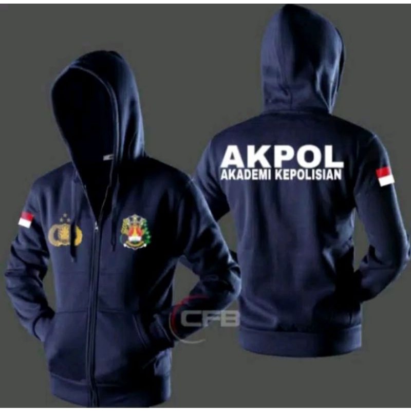 JAKET HOODIE AKPOL(MANTAP)
