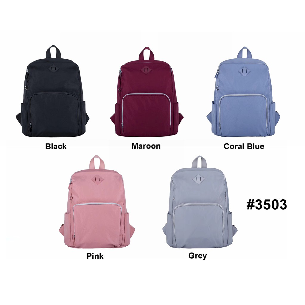 Tas Ransel Wanita Import 3503 / Backpack Wanita Bahan Kipling